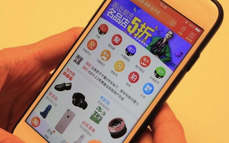 Nhu cầu dùng điện thoại để đặt hàng Taobao ngày càng tăng